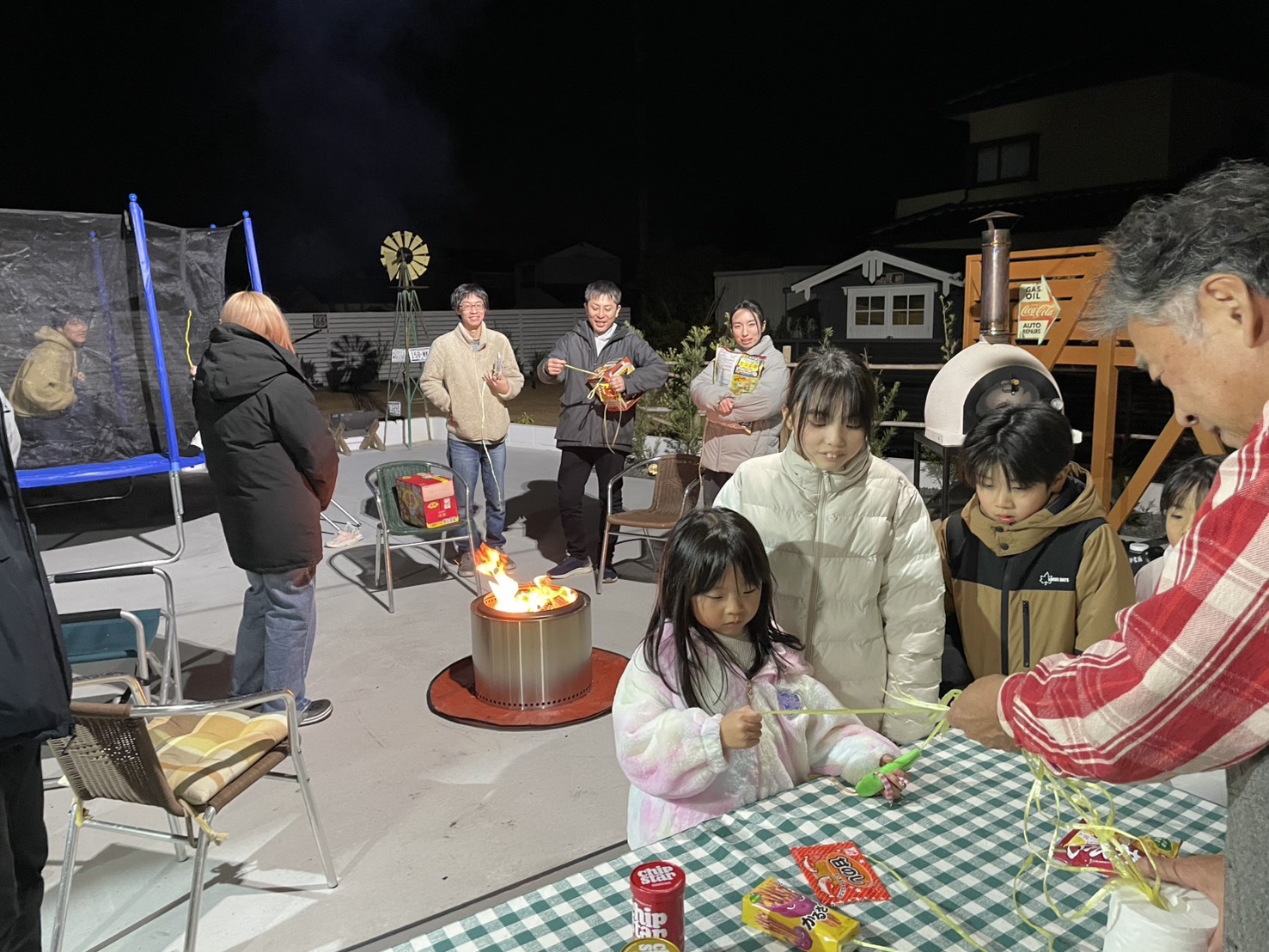 子供たちとゲーム大会